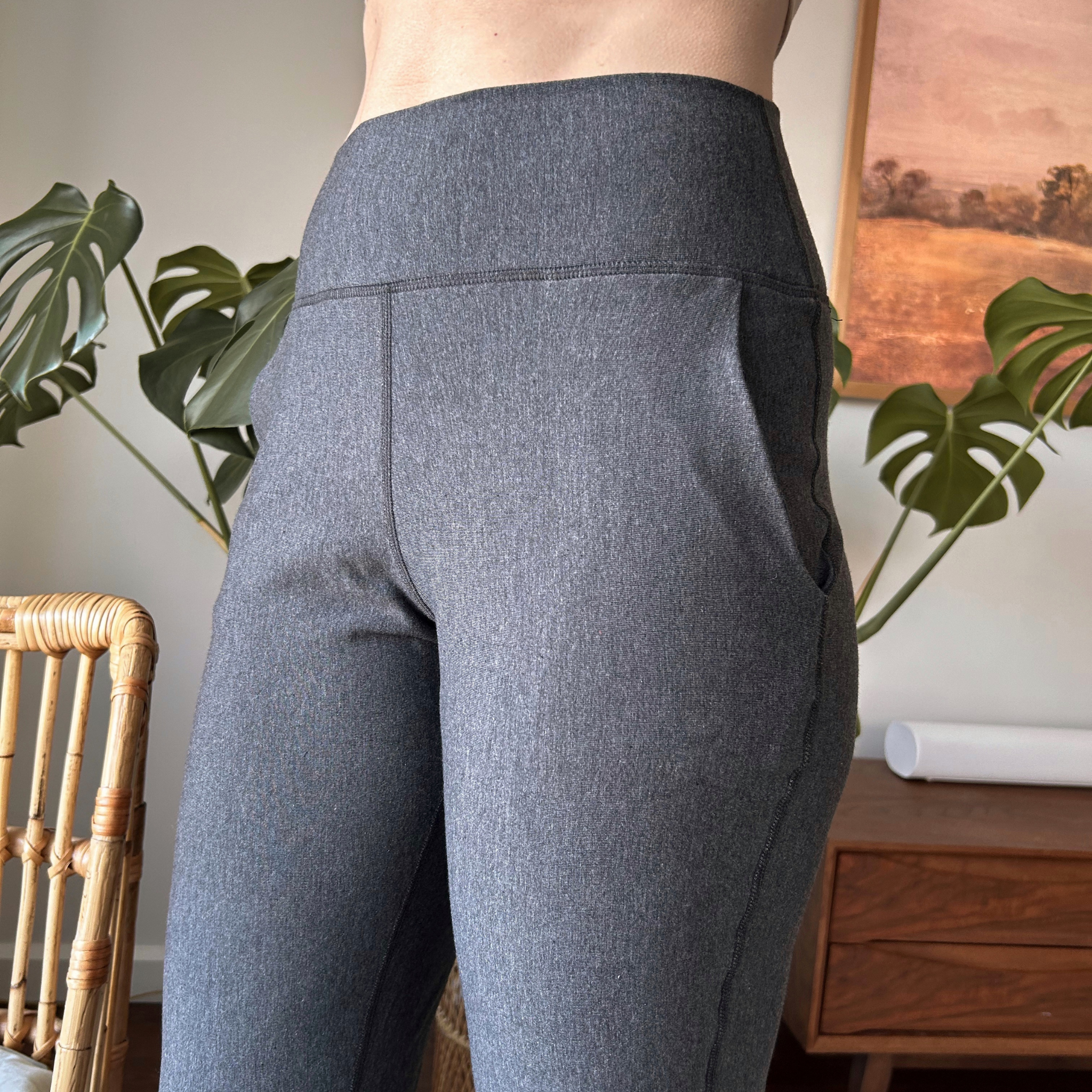 The French Terry High Rise Joggers - Charcoal Heather / XS / Regular (30